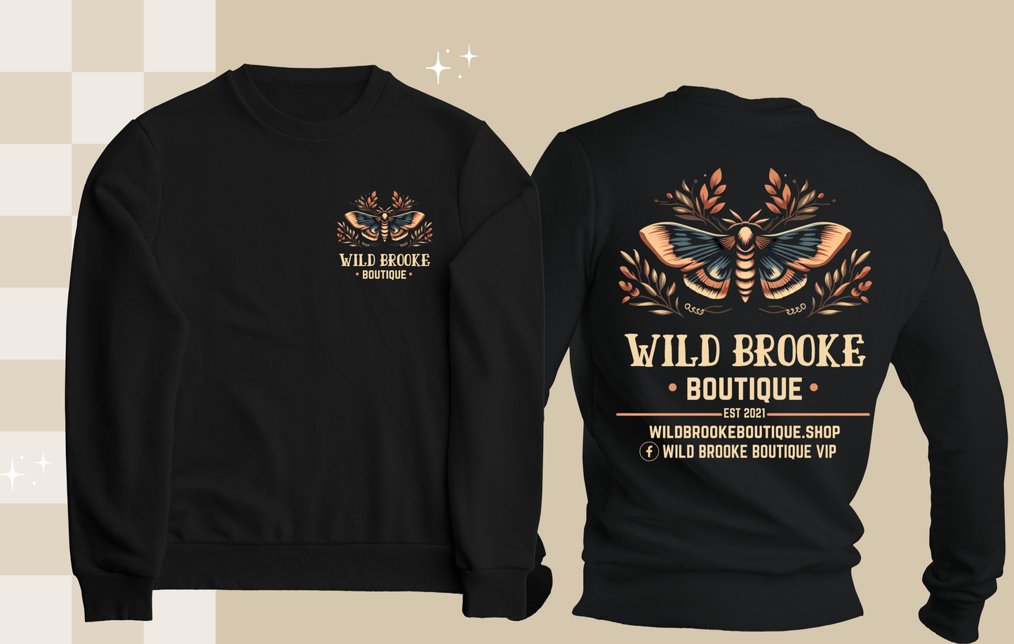 Wild Brooke Boutique Crewneck